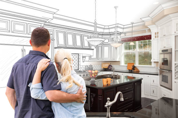 Professional Kitchen Remodeling technician working in Pineville, PA